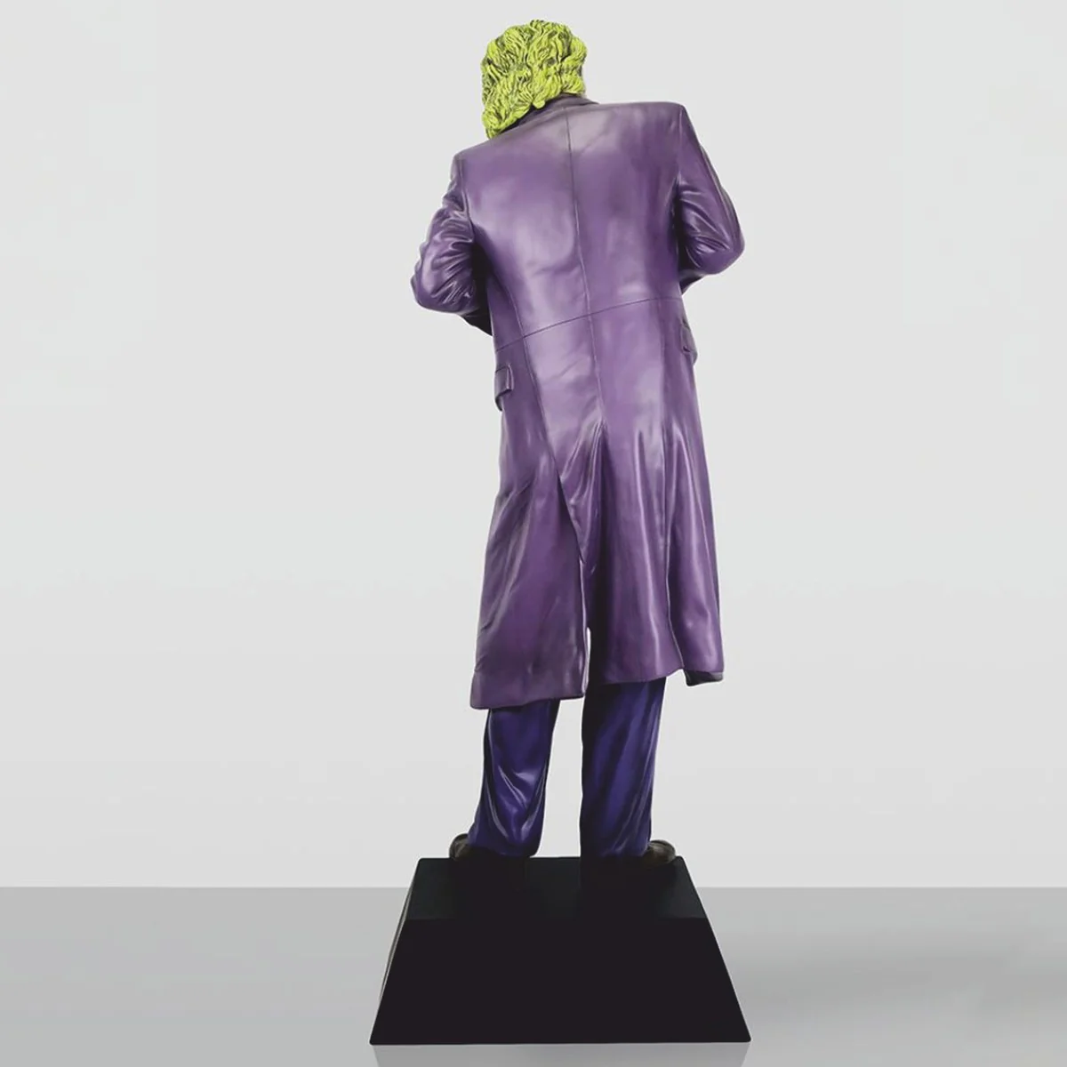 XXL Deko Skulptur Lila / Grün H. 215 cm - Lebensgroße Deko Figur