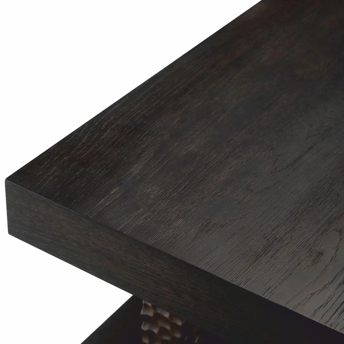 Luxus Couchtisch Schwarz 100 cm - Hotel & Wohnzimmer Möbel