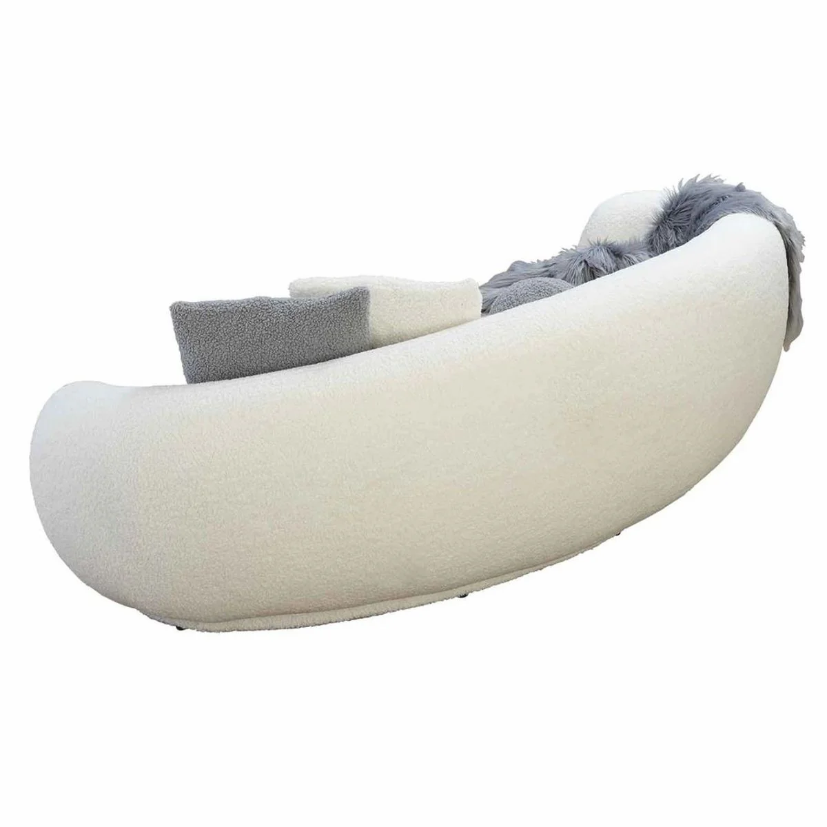 Luxus Sofa Weiß 230 cm - Wohnzimmer & Hotel Möbel