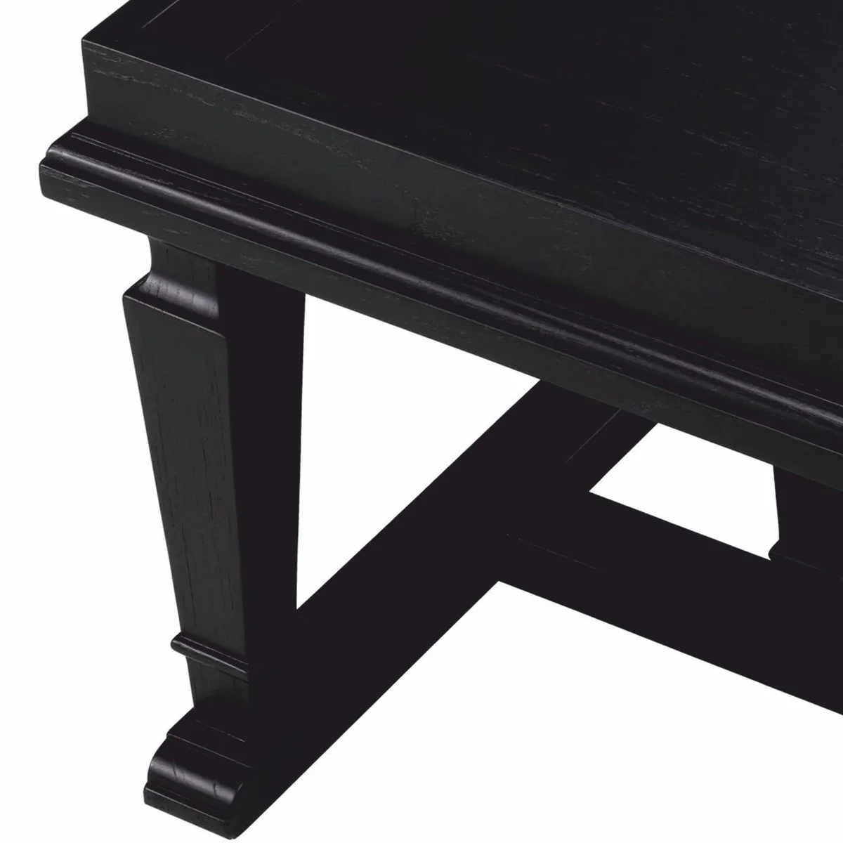 Luxus Beistelltisch Schwarz 60 x 60 x H. 51 cm - Hotel Möbel