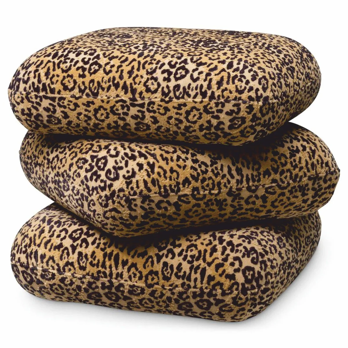 Luxus Drehhocker Leopard H. 55 cm - Luxus Hotel Möbel