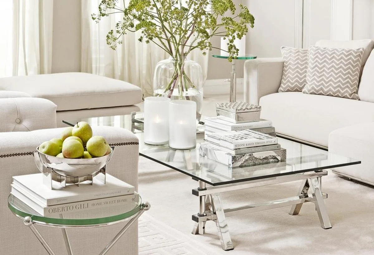 Luxus Sofa Naturfarbig - Designer Ecksofa