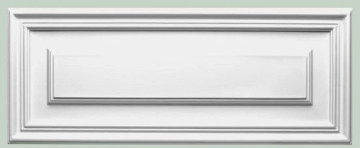 Wandpaneel Weiß 55 x 1,7 x H. 22 cm - Rechteckiges Paneel - Deko Accessoires