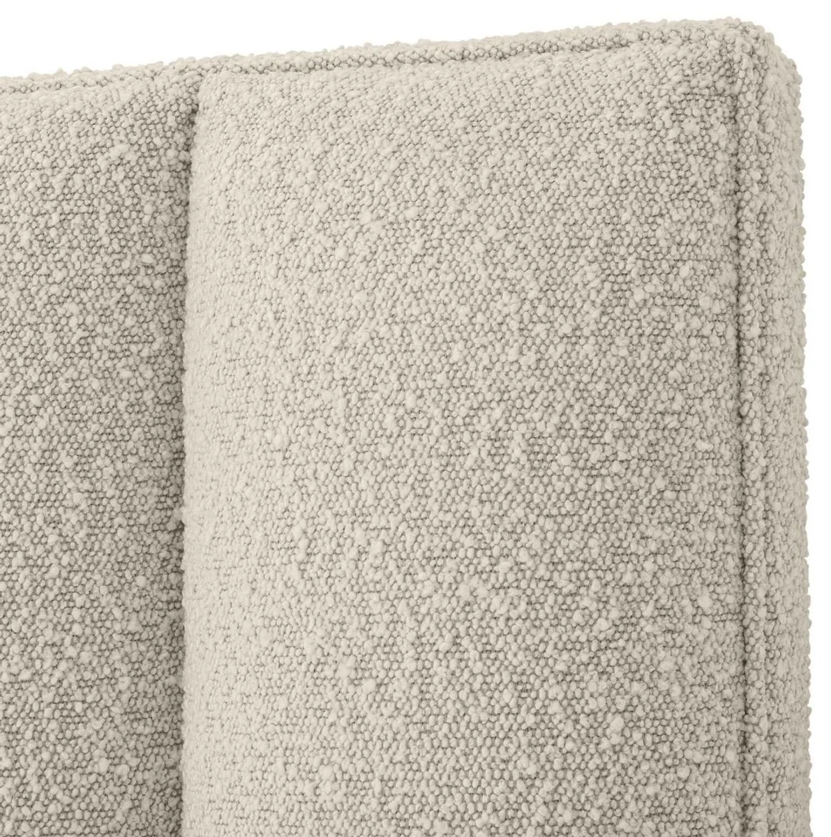 Luxus Bett-Kopfteil Cremefarben 232 x 14 x H. 178,5 cm - Schlafzimmer Möbel - Hotel Möbel - Luxus Qualität