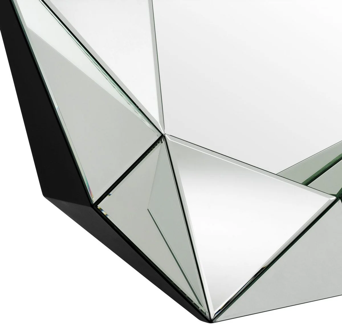 Luxus Wandspiegel 105 x 10 x H. 100 cm - Garderoben Spiegel - Wohnzimmer Spiegel - Luxus Kollektion