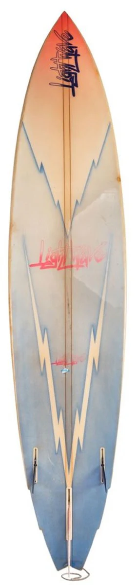 Luxus Deko 80er Jahre Vintage Surfboard 298 x 61 x H. 14 cm - Gebrauchtes Retro Surfboard - Sammlerstück