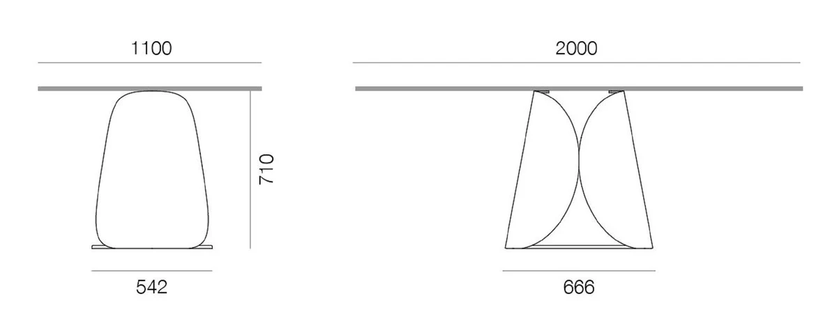 Luxus Esstisch Braun / Gold / Silber 200 cm - Made in Italy