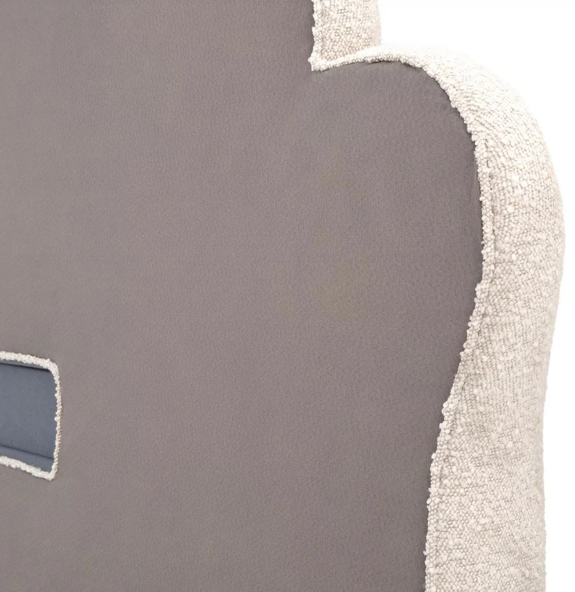 Luxus Bett-Kopfteil Creme 233 x 15 x H. 179 cm - Schlafzimmer Möbel - Hotel Möbel - Luxus Möbel - Schlafzimmer Einrichtung - Hotel Einrichtung - Luxus Einrichtung