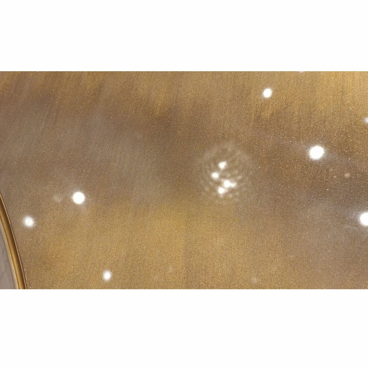 Luxus Barock Couchtisch Grau / Gold 127 cm - Barockstil Wohnzimmer Möbel