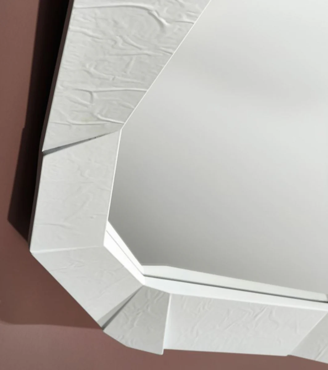 Designer Wandspiegel Weiß 92 x H. 127 cm - Designer Spiegel