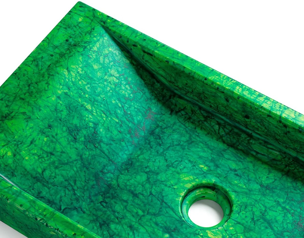 Luxus Beton Waschbecken Schale Grün 60 cm