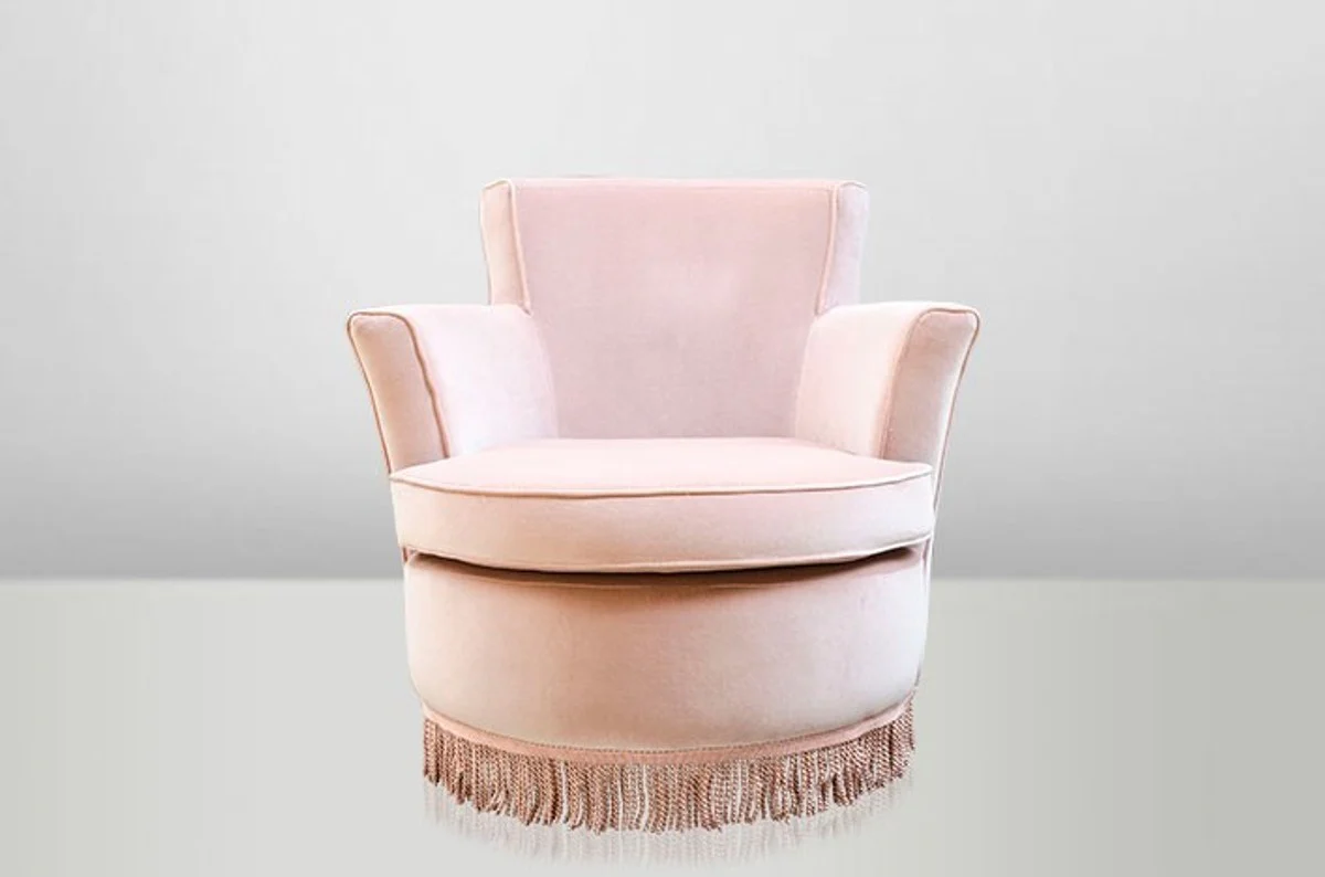 Luxus Art Deco Lounge Sessel Rose - Luxury Collection - Jugendstil - Belle Epoche