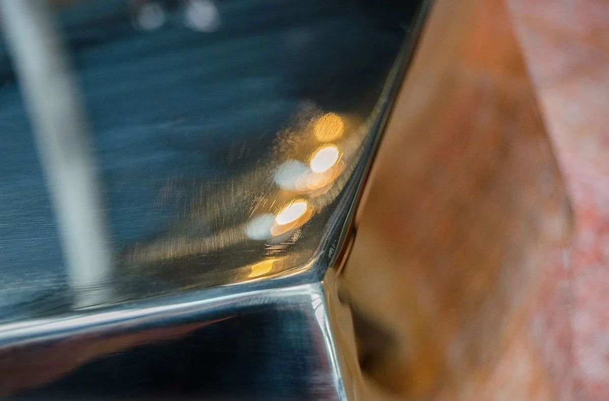 Designer Beistelltisch Gold 65 x 50 x H. 60 cm - Designer Kollektion