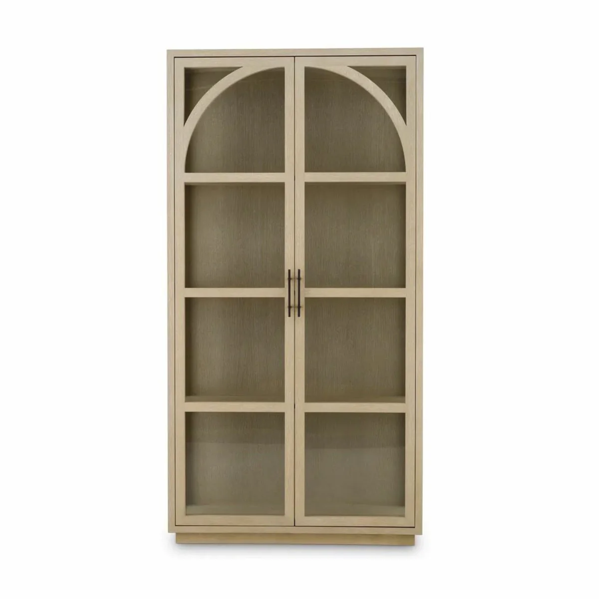 Luxus Vitrine Beige / Bronze 118 x 44,5 x H. 210 cm - Luxus Interior