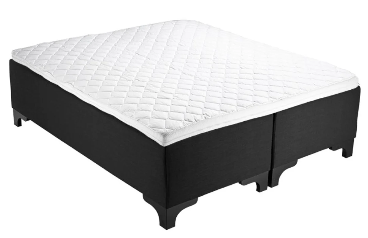 Luxus Boxspringbett / Doppelbett 180 x 210 x H. 66 cm - Luxus Bett - Hotel Möbel