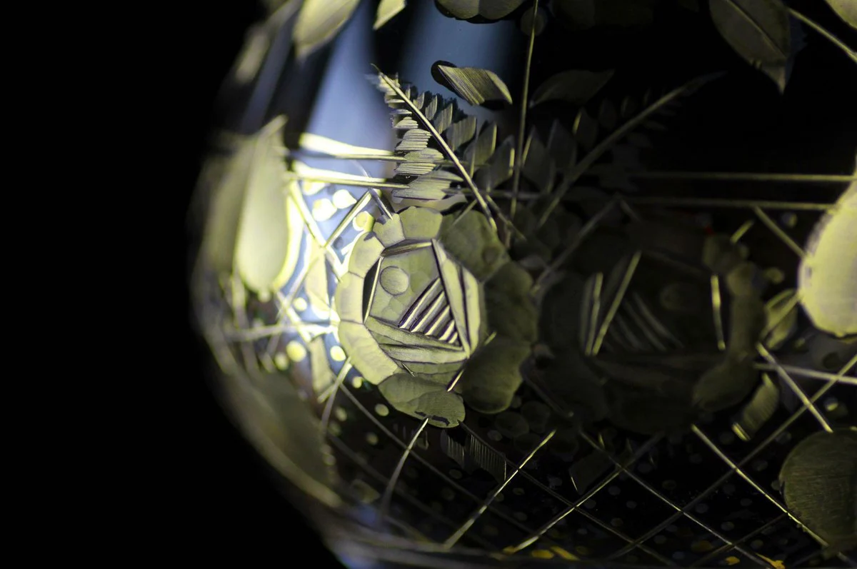 Luxus Barock Champagnerglas 6er Set Gold Ø 7 x H. 24,5 cm - Handgefertigte und handgravierte Champagnergläser - Hotel & Restaurant Accessoires - Luxus Qualität