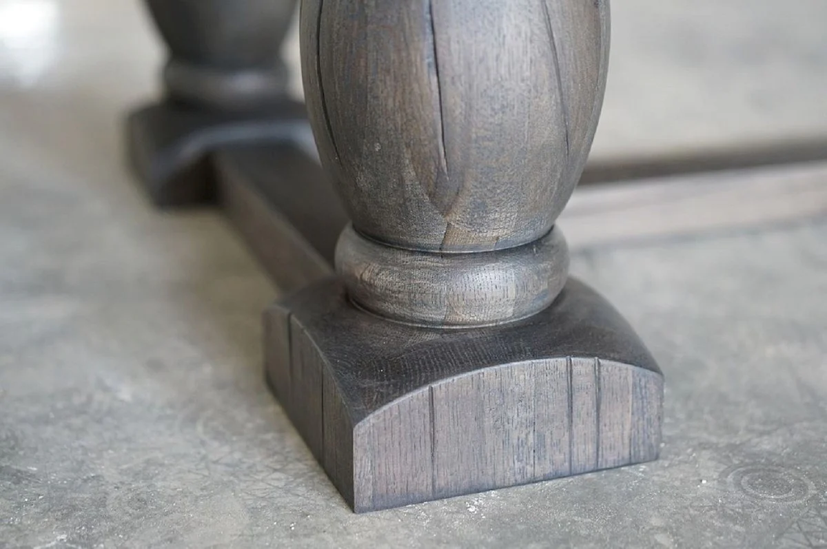 Luxus Massivholz Esstisch - Alle Farben & Größen - Massivholz Küchentisch in rustikaler Optik - Massivholz Möbel