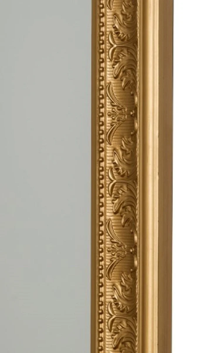 Barock Spiegel Gold 72 x H. 132 cm - Handgefertigter Barock Wandspiegel