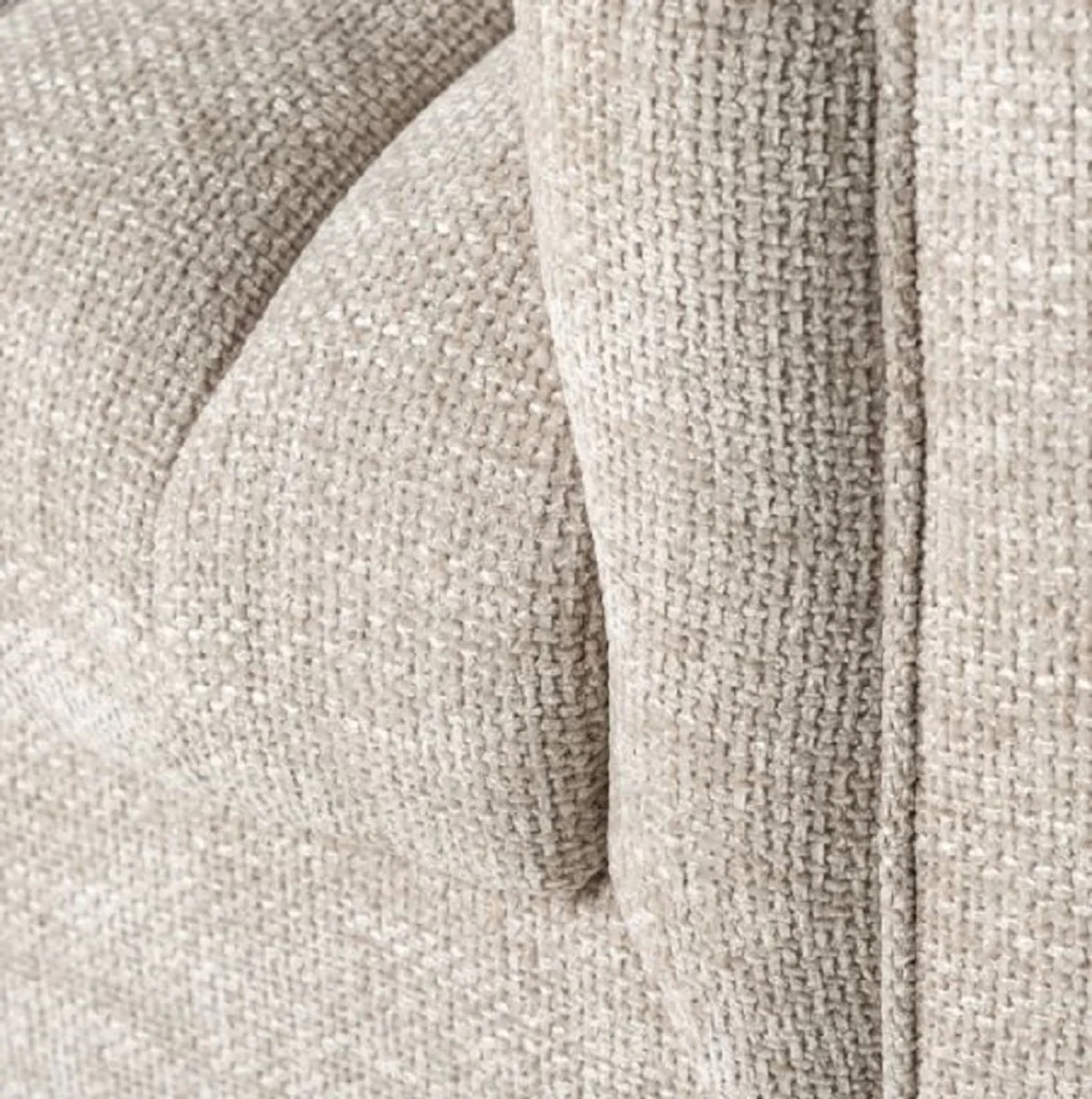 Luxus Samt Sofa Naturfarben / Schwarz 255 x 91 x H. 77 cm - Wohnzimmer Sofa mit 4 Kissen - Wohnzimmer Möbel - Luxus Möbel - Wohnzimmer Einrichtung - Luxus Einrichtung - Luxus Qualität