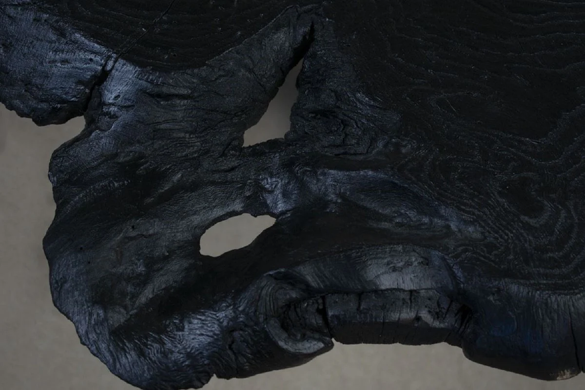 Luxus Esstisch Schwarz 140 x 110 x H. 75 cm