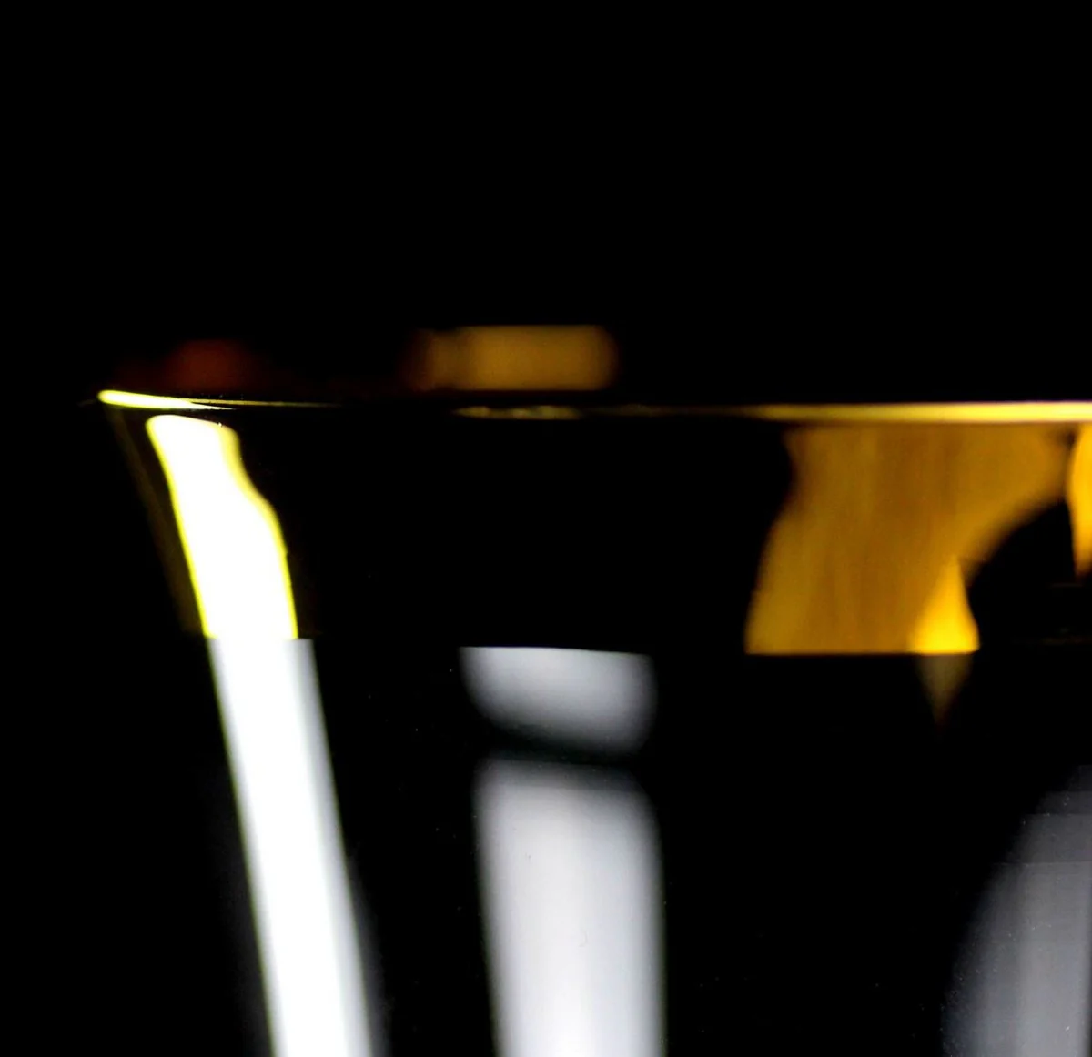 Luxus Barock Weißweinglas 6er Set Gold Ø 8 x H. 20 cm - Handgefertigte Weingläser - Hotel & Restaurant Accessoires - Luxus Qualität