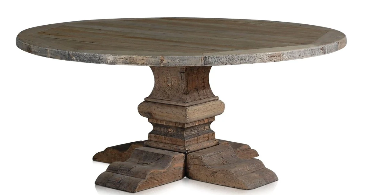 Luxus Esszimmer Tisch Naturfarben 180 x H. 76 cm - Esszimmermöbel Esstisch