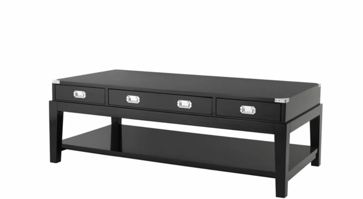 Luxus Art Deco Designer Birkenholz Couchtisch - Wohnzimmer Salon Tisch - Luxus Hotel Tisch