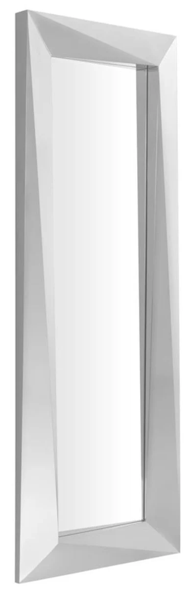 Luxus Spiegel / Wandspiegel Silber 80 x H. 220 cm - Luxus Qualität