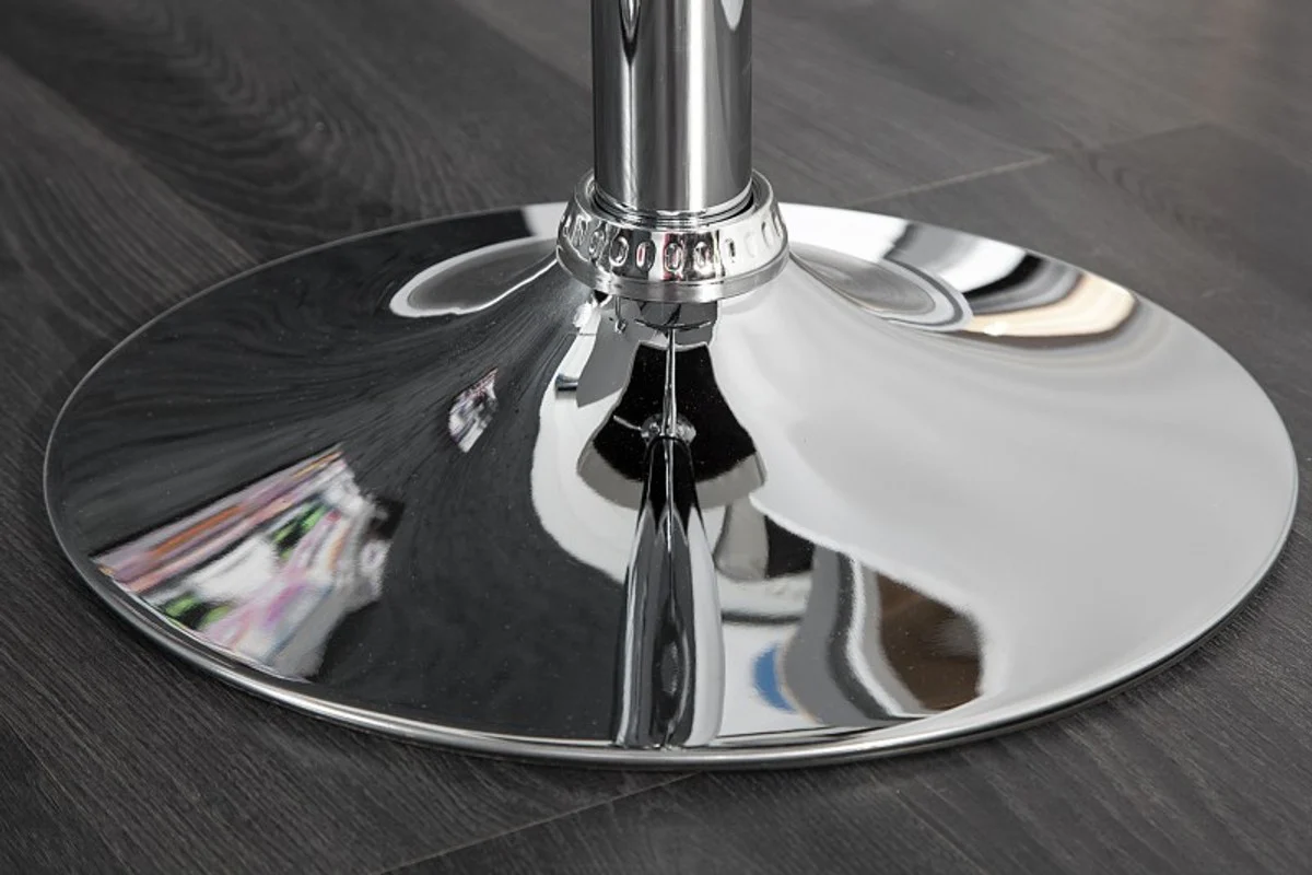 Designer Barstuhl Kunstleder Weiß - Barhocker - Möbel Restaurant Hotel