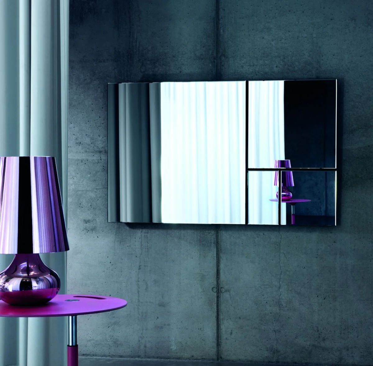 Luxus Wandspiegel 95 x H. 154 cm - Designer Wohnzimmer Accessoires