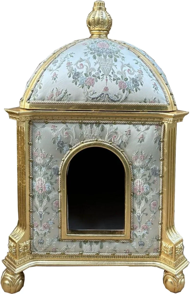 Pompöös by Barock Katzenhaus Provence Silber / Gold - designed by Harald Glööckler