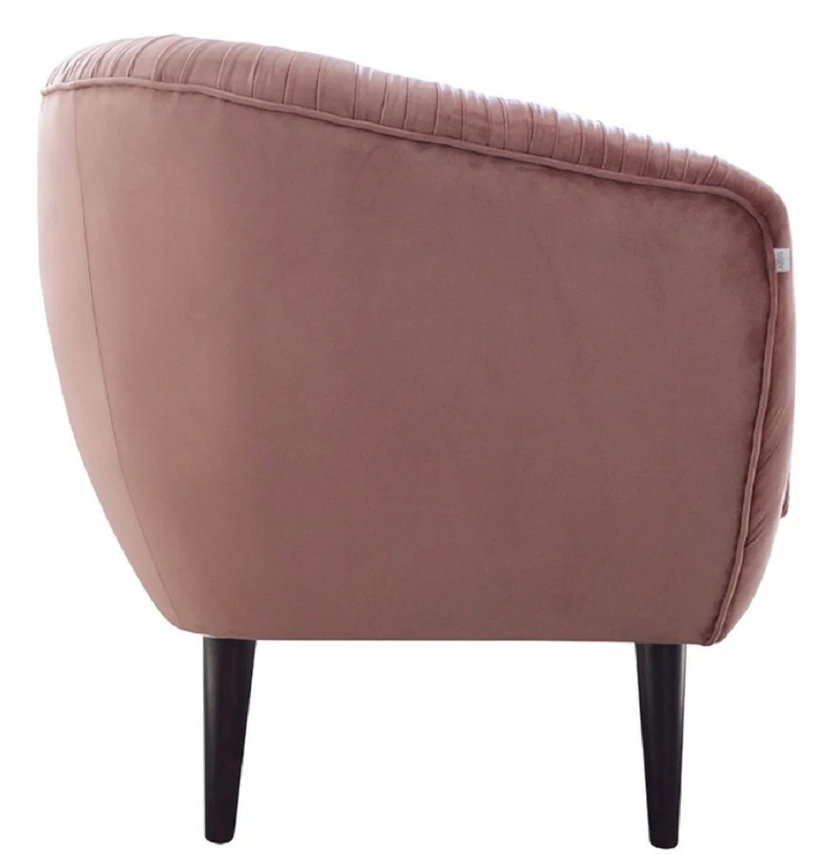 Luxus Sofa mit dekorativen Falten 144 x 79 x H. 81 cm - Verschiedene Farben - Hotel Möbel