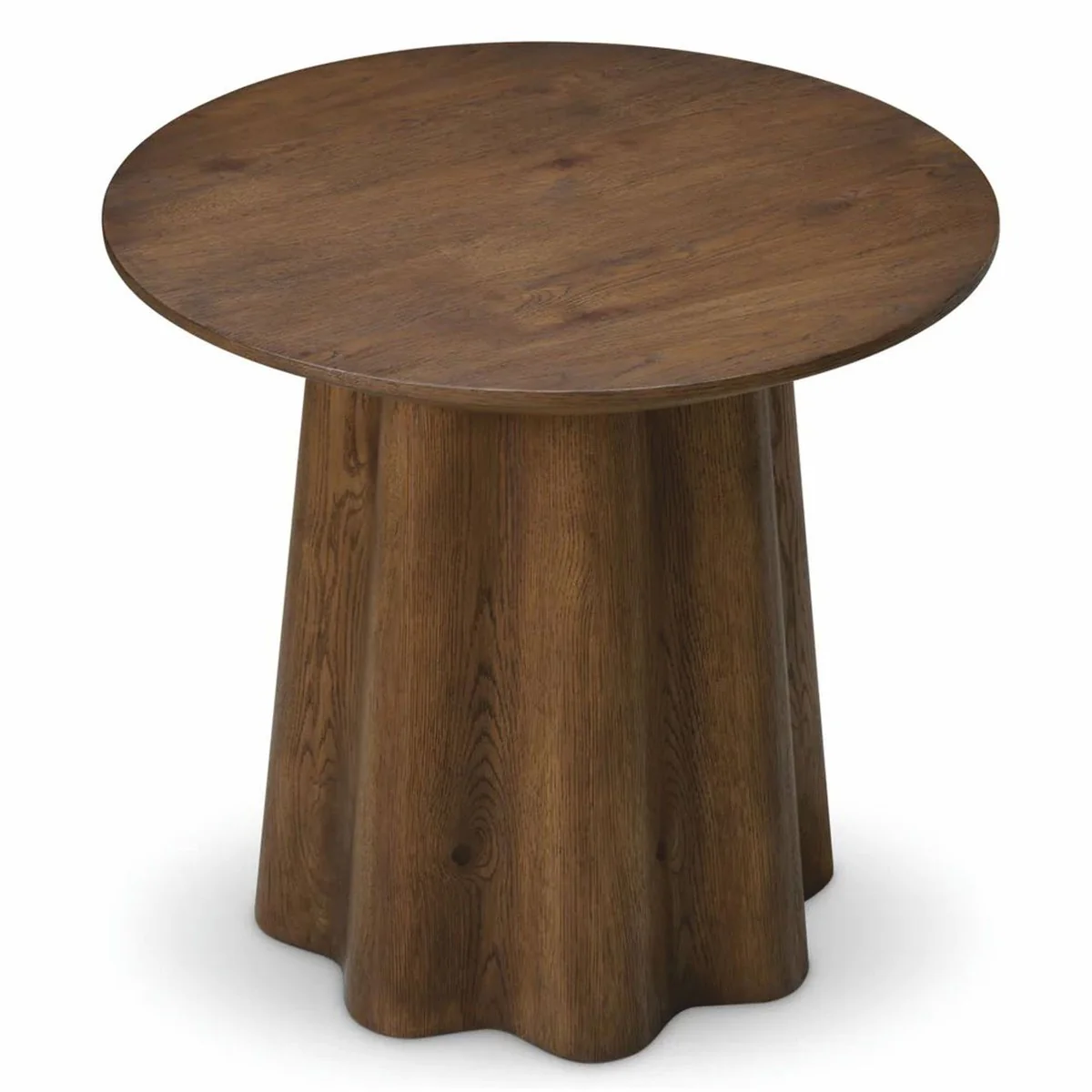 Luxus Beistelltisch Dunkelbraun Ø 60 x H. 55 cm - Luxus Möbel