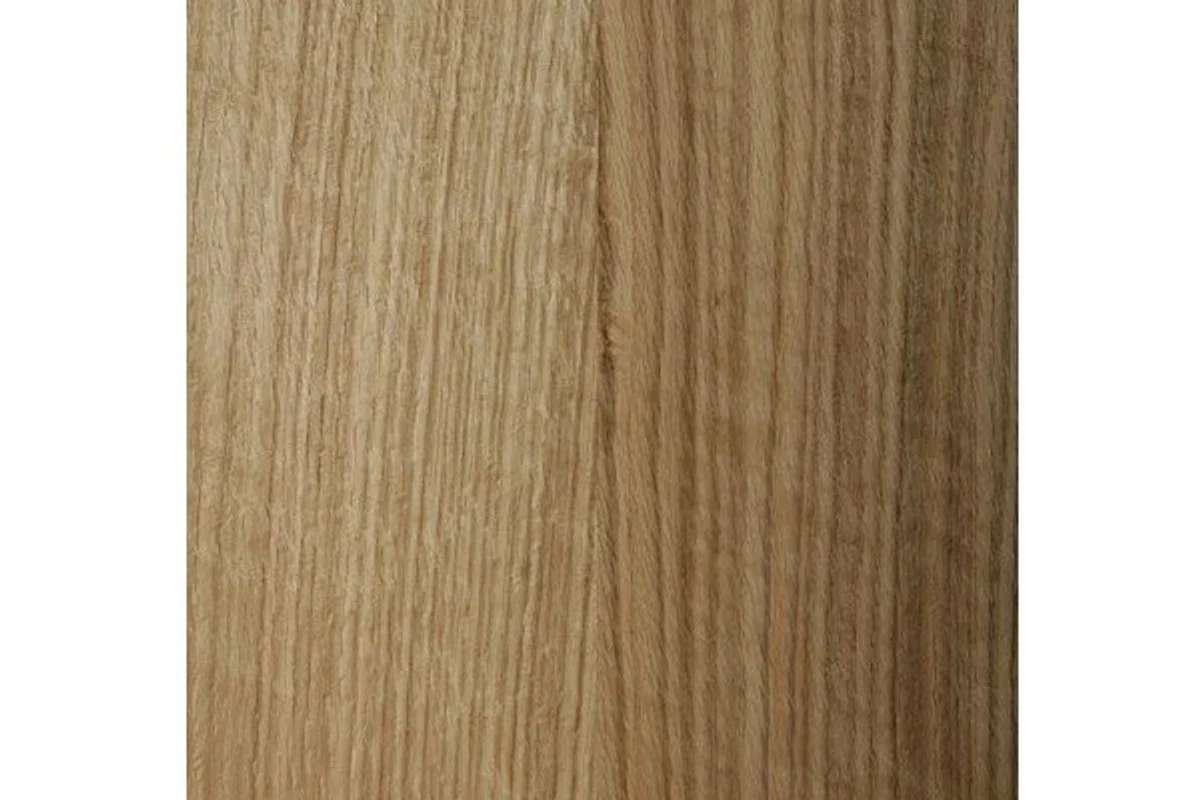 Designer Stuhl Naturfarben / Silber - Moderner Esszimmerstuhl mit natürlicher Holzoptik - Designer Möbel