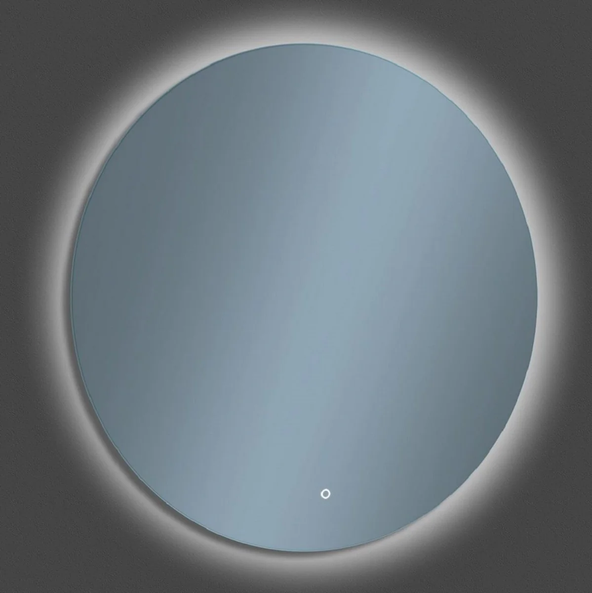 Luxus Badezimmer Spiegel Ø 60 cm - Runder Wandspiegel mit LED Beleuchtung - Badezimmer Möbel - Badezimmer Accessoires