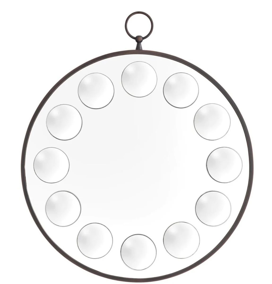 Luxus Spiegel / Wandspiegel Bronze 60 x 3 x H. 70 cm - Luxus Deko Accessoires