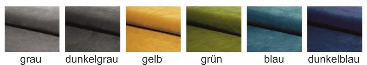 Luxus Samt Sofa 184 x 90 x H. 76 cm - Verschiedene Farben - Modernes Wohnzimmer Sofa - Moderne Wohnzimmer Möbel