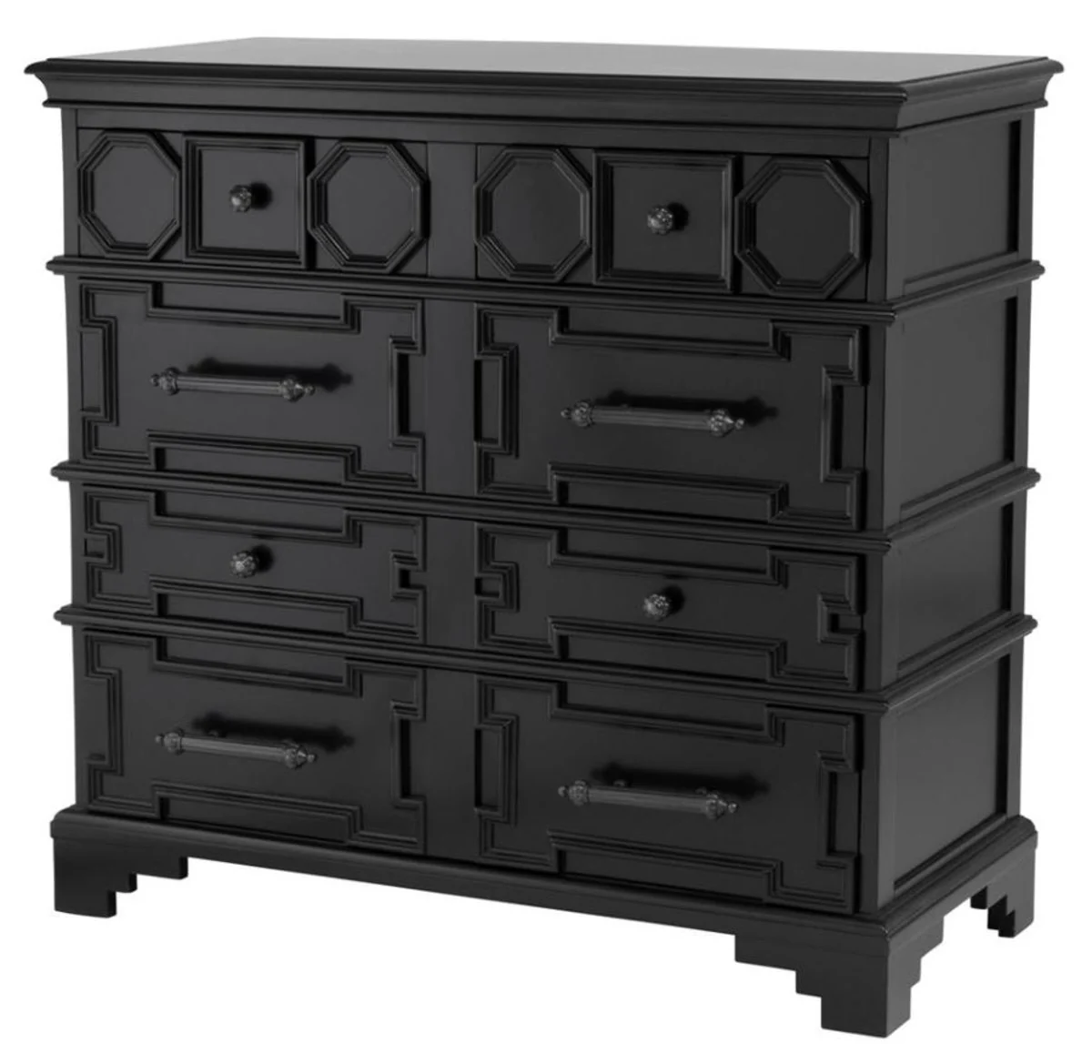 Designer Mahagoni Kommode 107 x 51 x H. 101 cm - Luxus Qualität