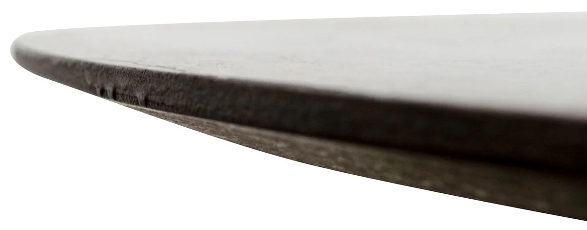 Luxus Esstisch mit mineralbeschichteter Tischplatte 120 x H. 76 cm - Designer Esszimmermöbel