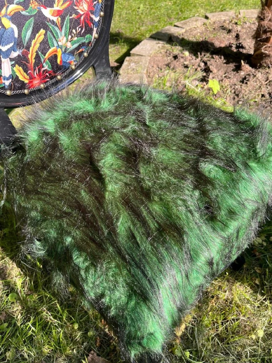 Pompöös by Luxus Barock Kunstfell Esszimmer Stuhl Dschungel - designed by Harald Glööckler