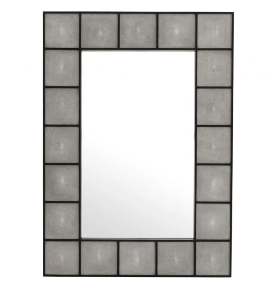 Designer Luxus Mahagoni Wandspiegel 100 x H 140 cm - Luxus Qualität