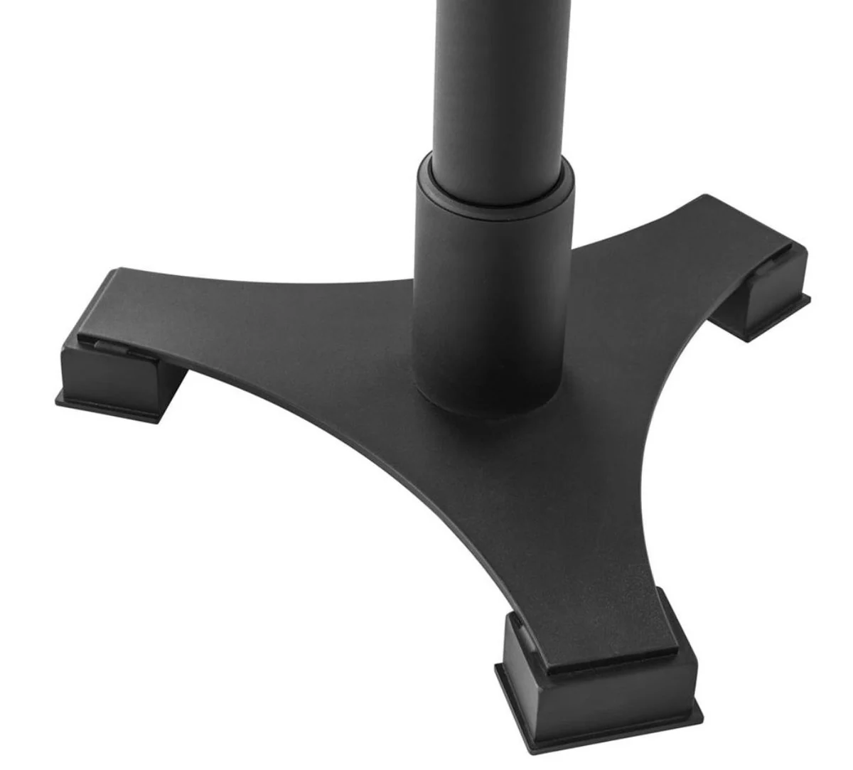 Luxus Esstisch Schwarz / Messing Ø 60 x H. 75,5 cm - Luxus Esszimmermöbel