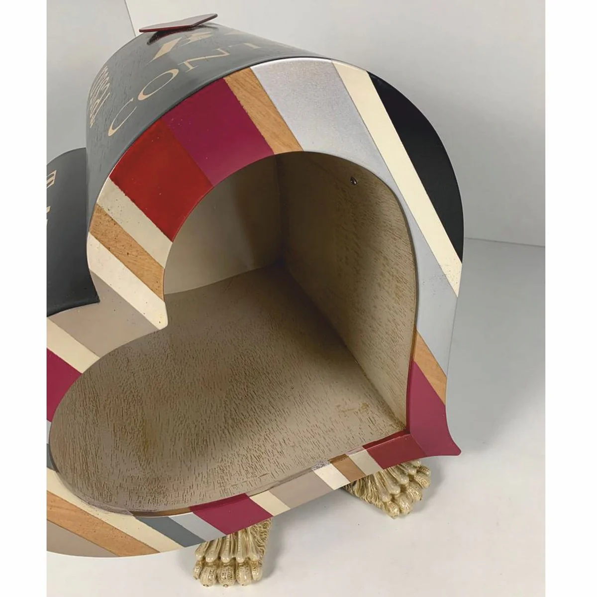 Luxus Designer Hundehaus in Herzform 45 x H. 50 cm - Hundemöbel