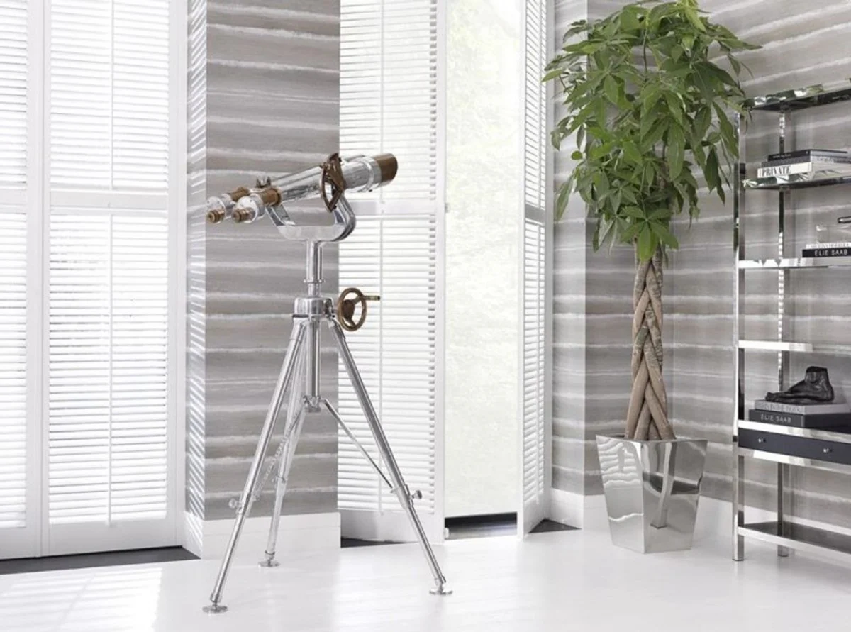 Luxus Regal Schrank mit Rauchglas und Schublade - Luxus Bücherregal