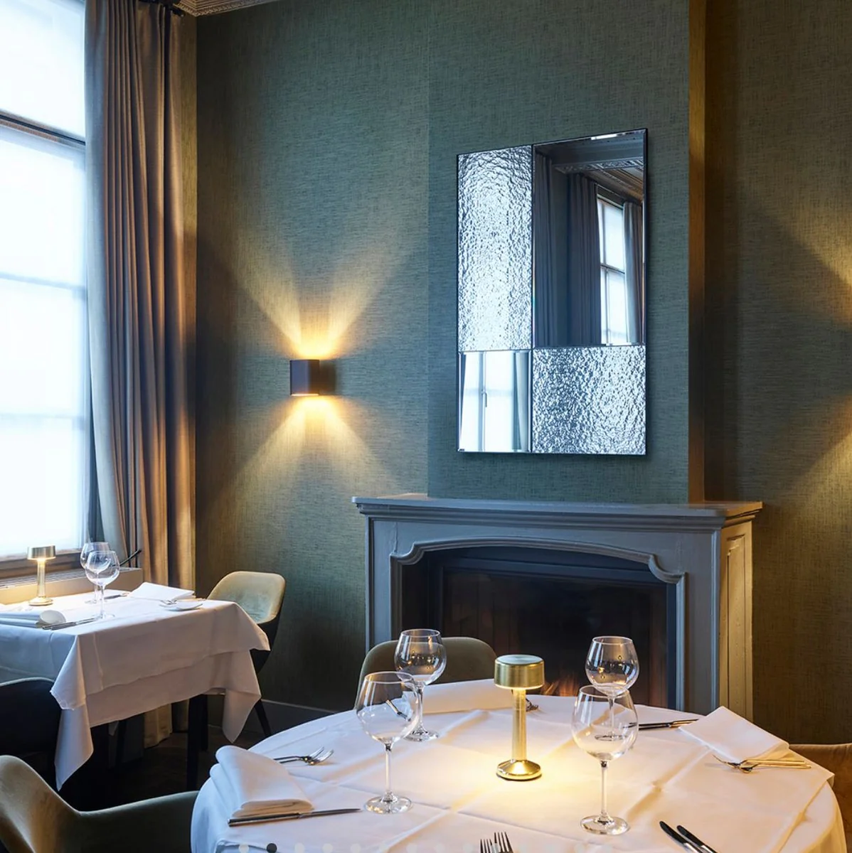 Luxus Wandspiegel Schwarz 80 x 2 x H. 120 cm - Hotel & Restaurant Spiegel - Luxus Kollektion