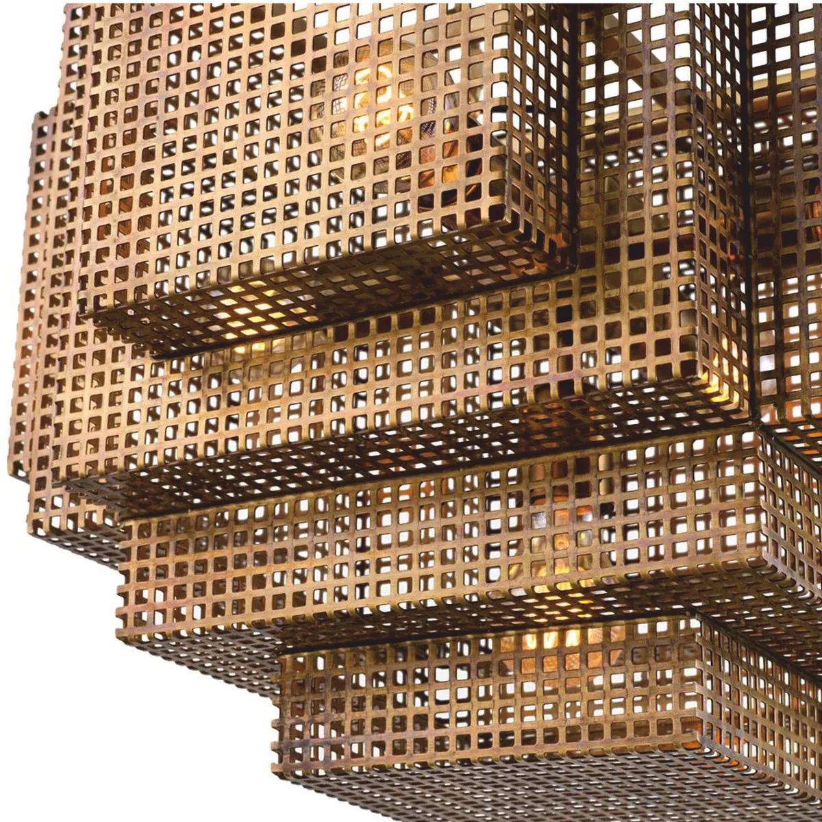 Luxus Industrie Stil Hängeleuchte Antik Messing - Luxus Leuchten