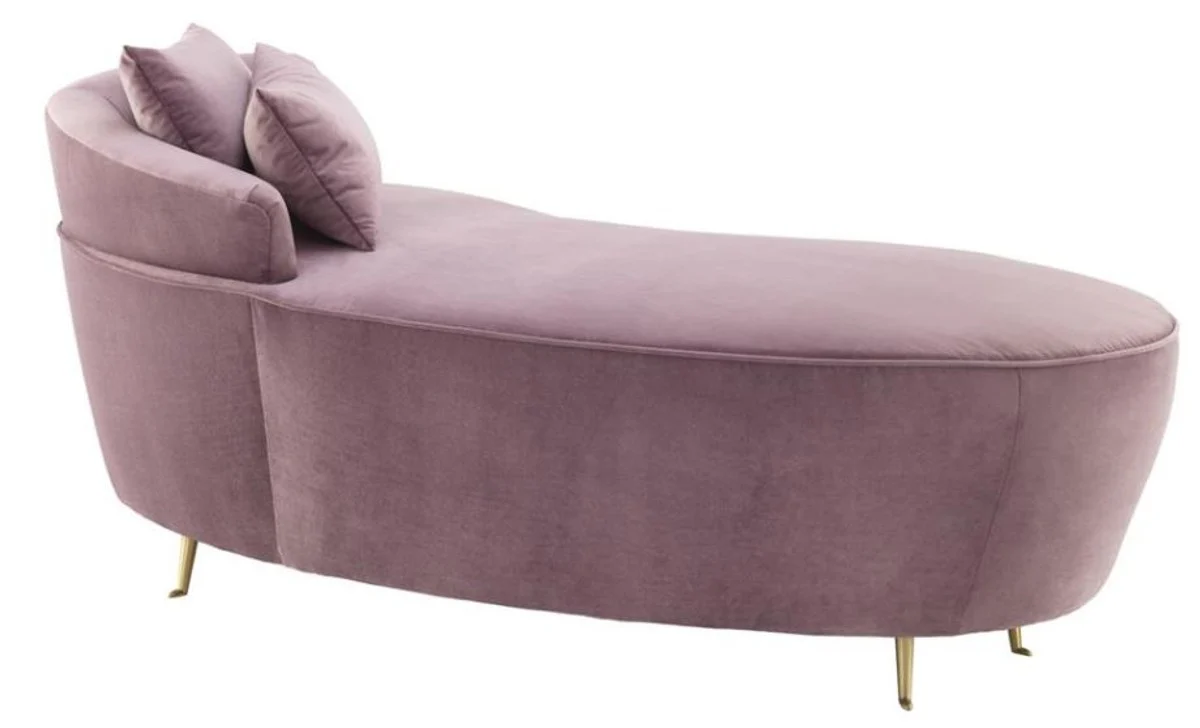 Designer Sofa Lila 162 x 79 x H. 66 cm - Luxus Möbel