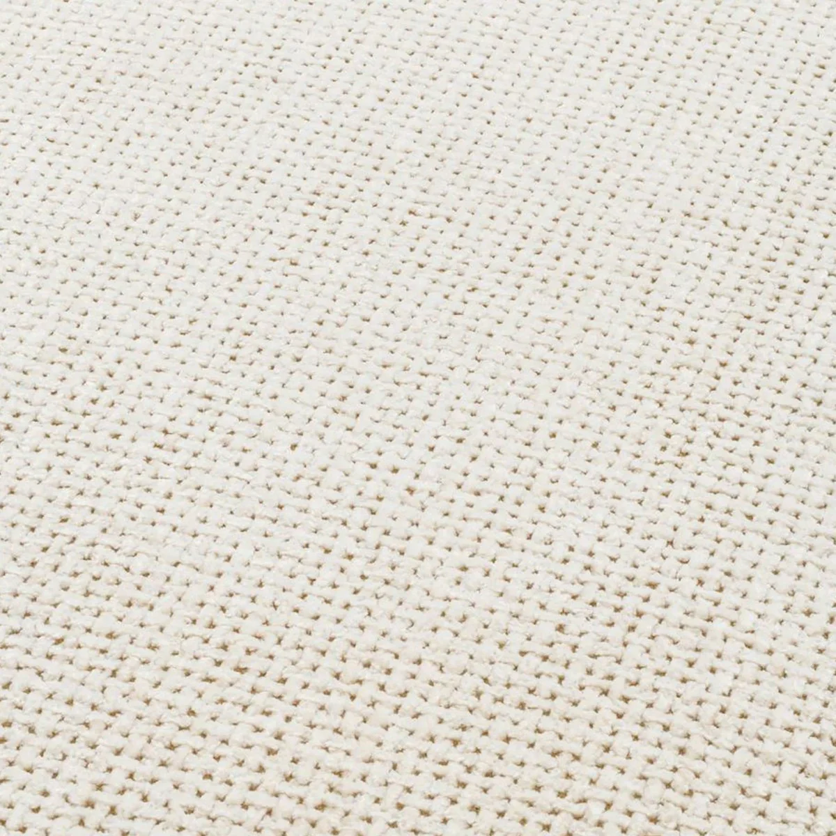 Luxus Sofa Cremeweiß / Schwarz - Modulares 2-Teiliges Wohnzimmer Sofa