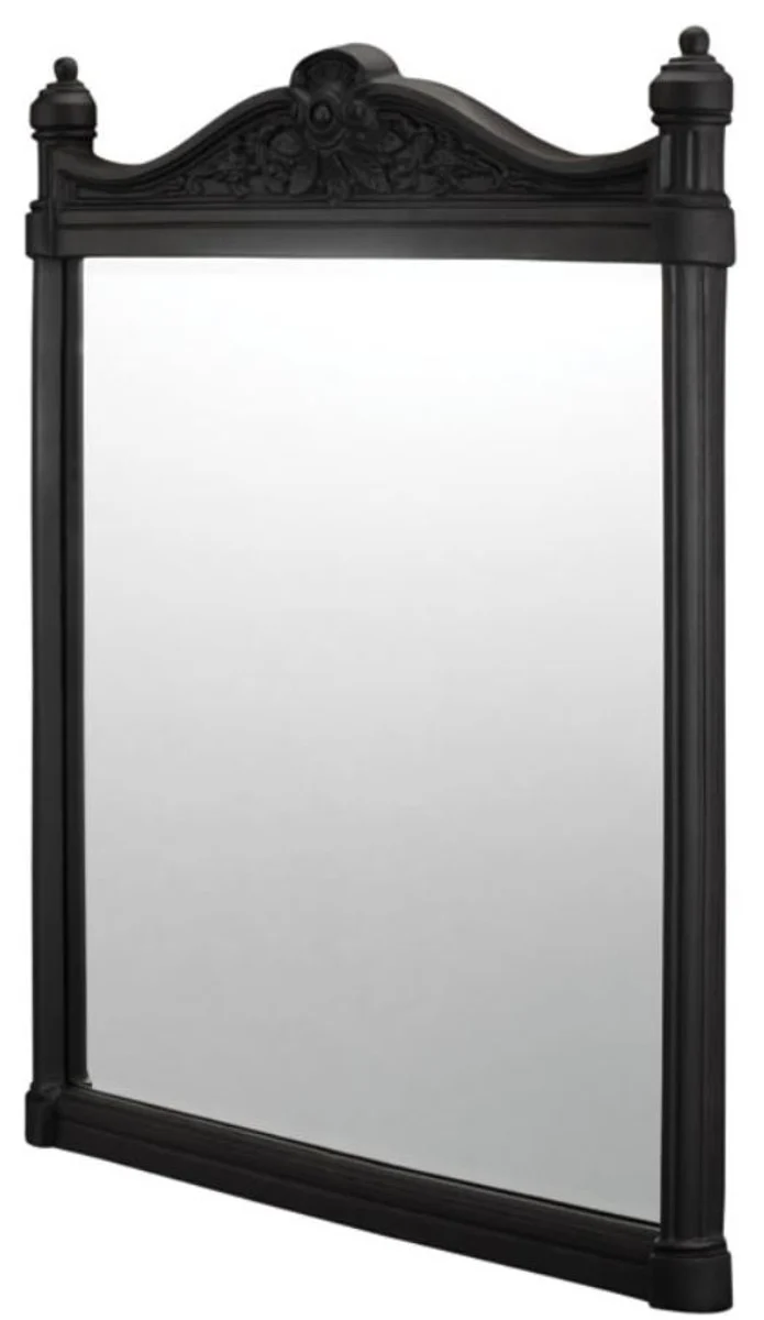 Jugendstil Wandspiegel 55,3 x 3,7 x H. 75 cm - Verschiedene Farben - Eleganter Aluminium Badezimmerspiegel - Badspiegel - Barock & Jugendstil Badezimmer Accessoires