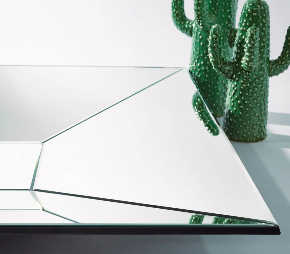 Designer Spiegel 90 x 10 x H. 90 cm - Luxus Qualität